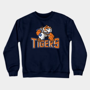 Tigers Baseball Logo Crewneck Sweatshirt